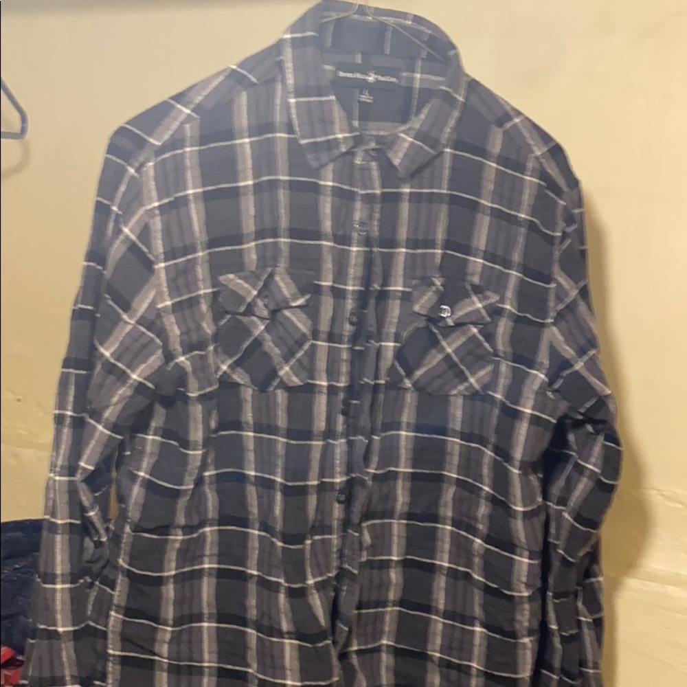 Polo gray flannel MD-L